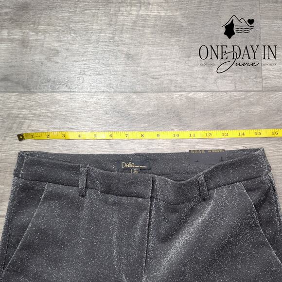 Dalia Collection Tailored Fit Sparkle Pants Size 8 - Picture 3 of 6